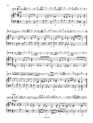 Sonata n° 5 for Cello and Basso Continuo Piano Rv 40 In E Minor